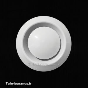 دریچه گرد سونایی پلاستیک