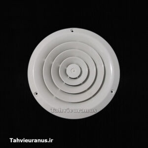 دریچه گرد سقفی پلاستیکی 20 سانت